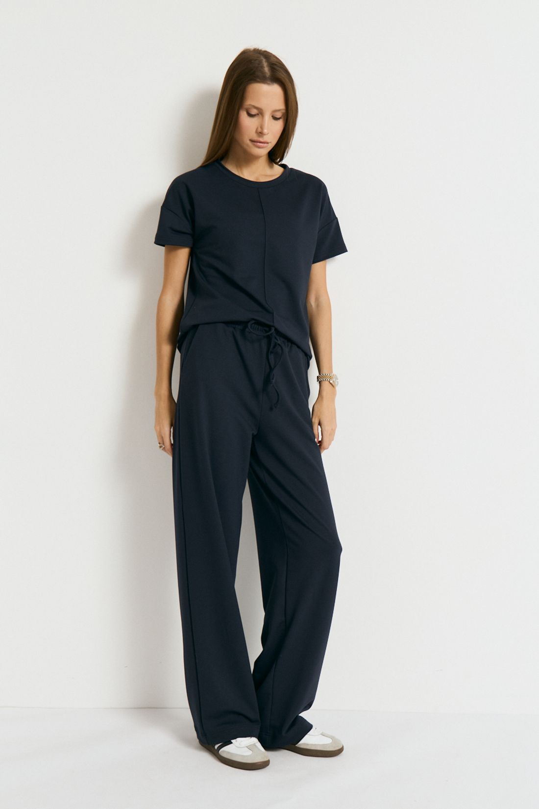 Брюки R2087 темно-синий / 42