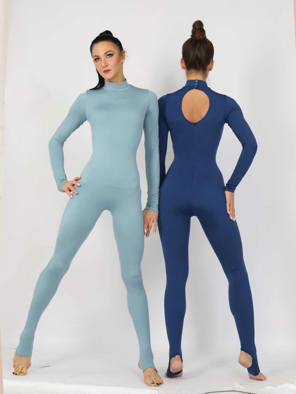 Комбинезон Cat Suit - SS, Голубой дым