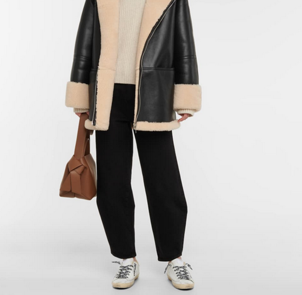 Кеды Golden Goose 'Superstar' Exclusive to Mytheresa – Superstar shearling-lined sneakers