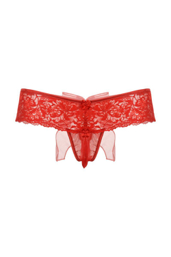 Трусики с бантиком сзади и прорезью