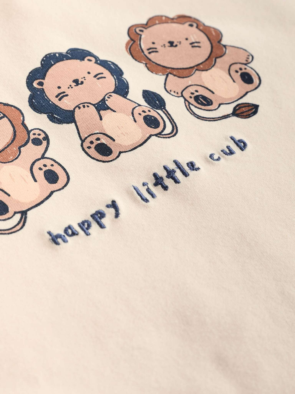 Лонгслив и брюки в комплекте для малышей Next Q96-758, Синий, Бежевый