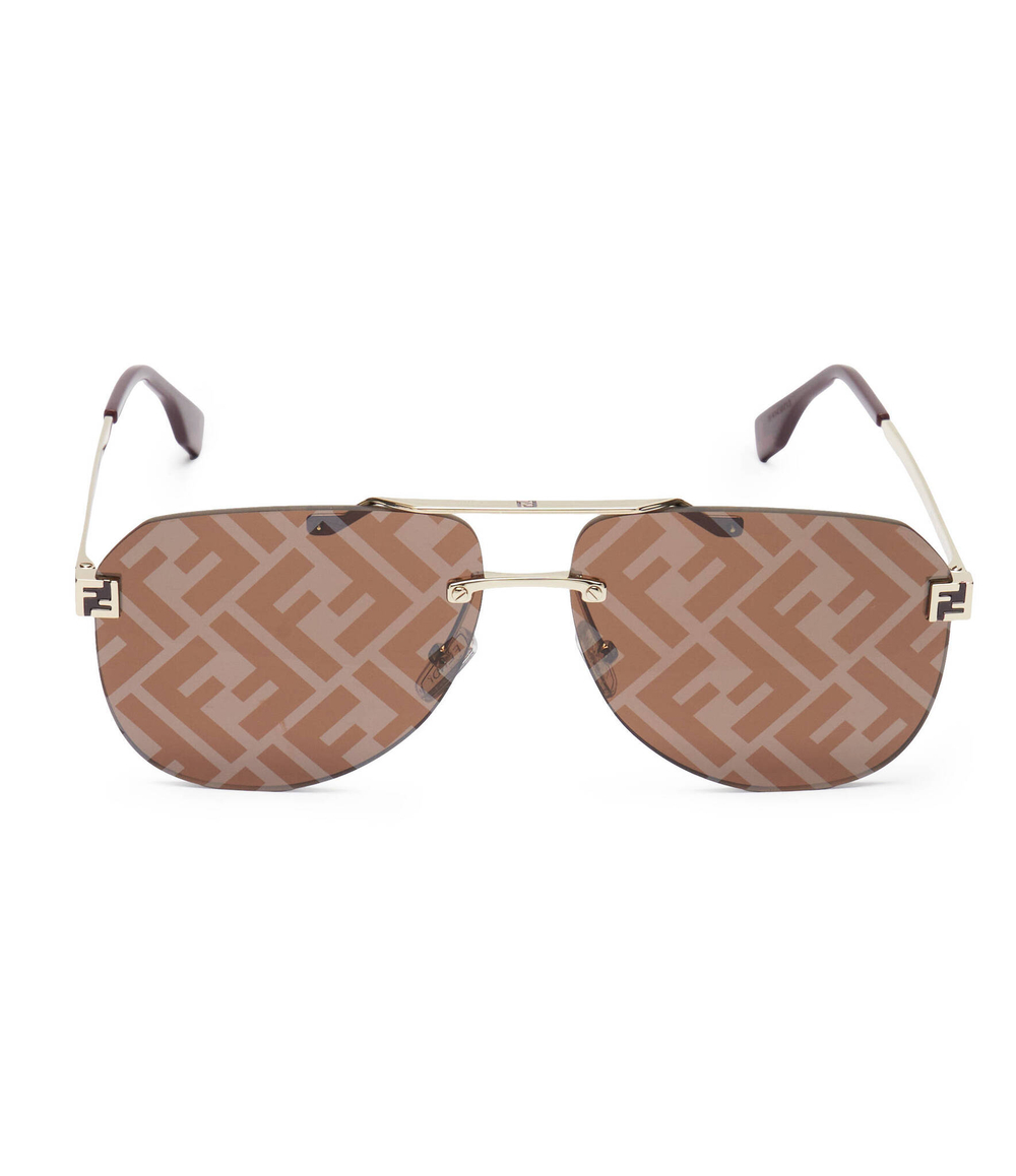 Солнцезащитные очки FE40115U Fendi - золотой(FE40115U)