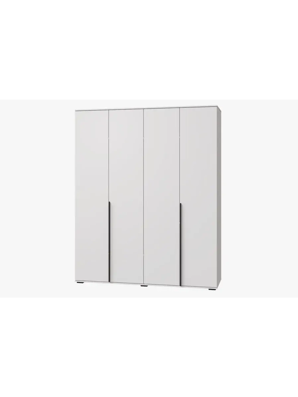 Шкаф для одежды распашной Белый 180х58х221 см