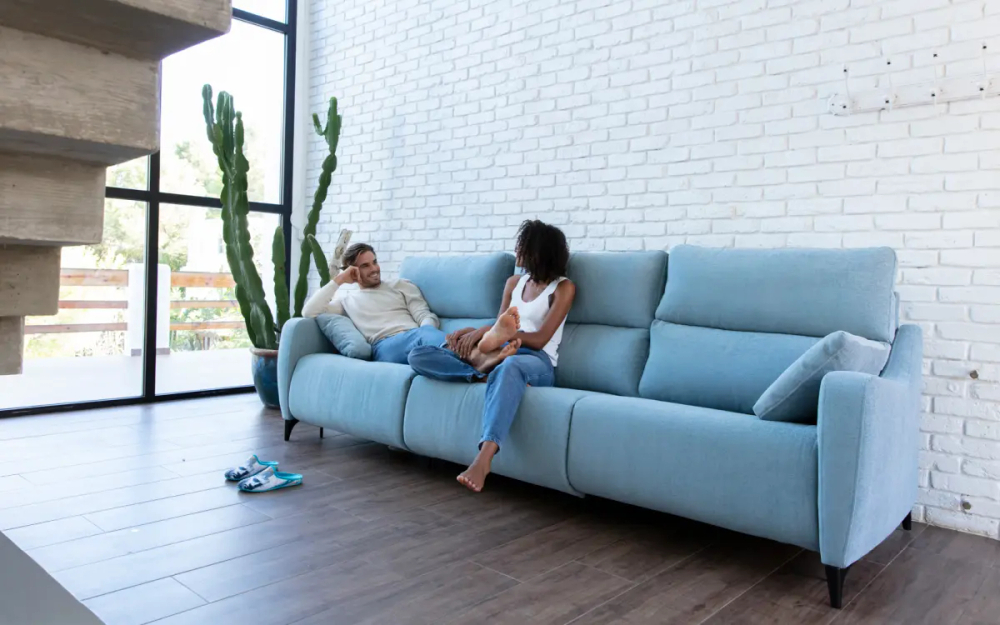 Диван с реклайнером Axel A1+3MR+A2