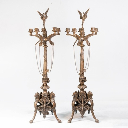 Канделябры в стиле Ампир