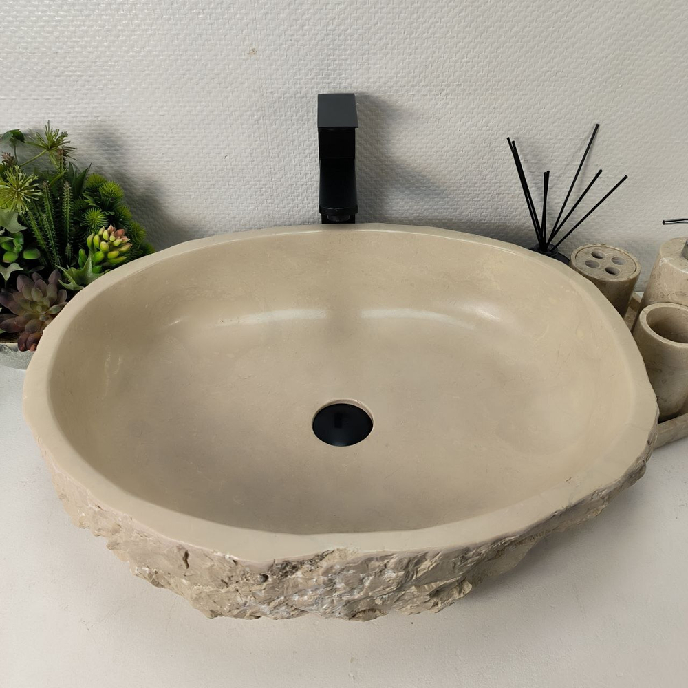 Раковина из мрамора Erozy Cream EM-64950 59*46*15 0879