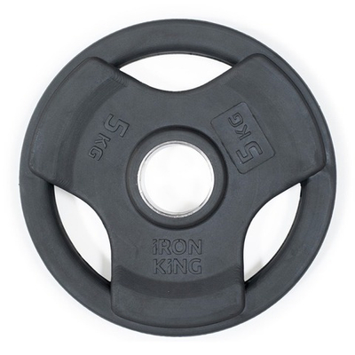 Диск обрезиненный с 3-мя хватами 5 кг