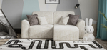 Угловой диван Кинг Модуль Шенилл Смарт кварц