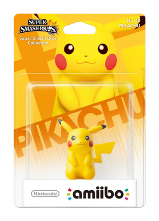 Фигурка Amiibo Пикачу Super Smash Pikachu