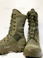 Ботинки с высокими берцами 35 О «RUSH OLIVA» – лёгкие