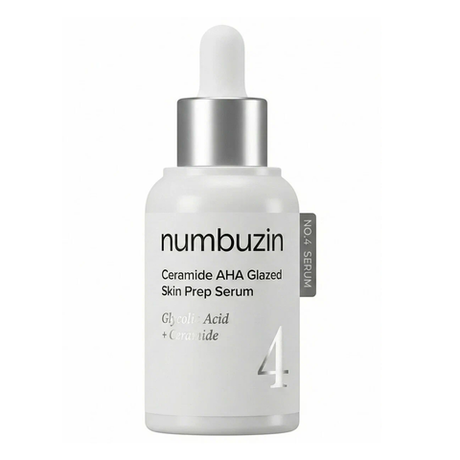 Numbuzin No.4 Ceramide AHA Glazed Skin Prep 30ml