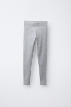 ZARA НАБОР ИЗ ТРЕХ БАЗОВЫХ ЛЕГГИНСОВ, РАЗНОЦВЕТНЫЙ