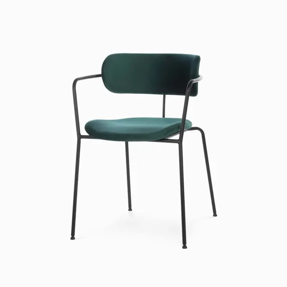 Стул Pedigree Arm зелёный