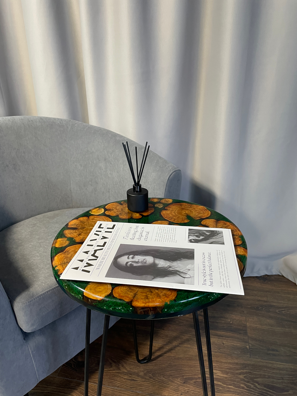 Стол журнальный "Каменный сад"