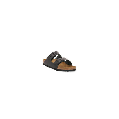 Шлепанцы кожаные arizona nl Birkenstock - черный(51193)