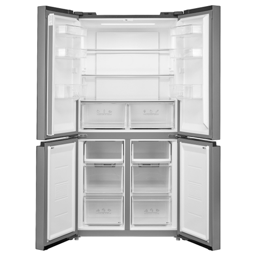 Четырехдверный холодильник Korting KNFM 84177 X