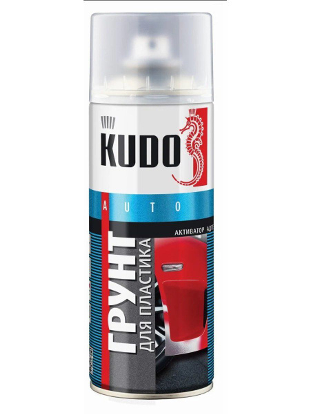 Грунт для пластика бесцветный аэрозольный KUDO
