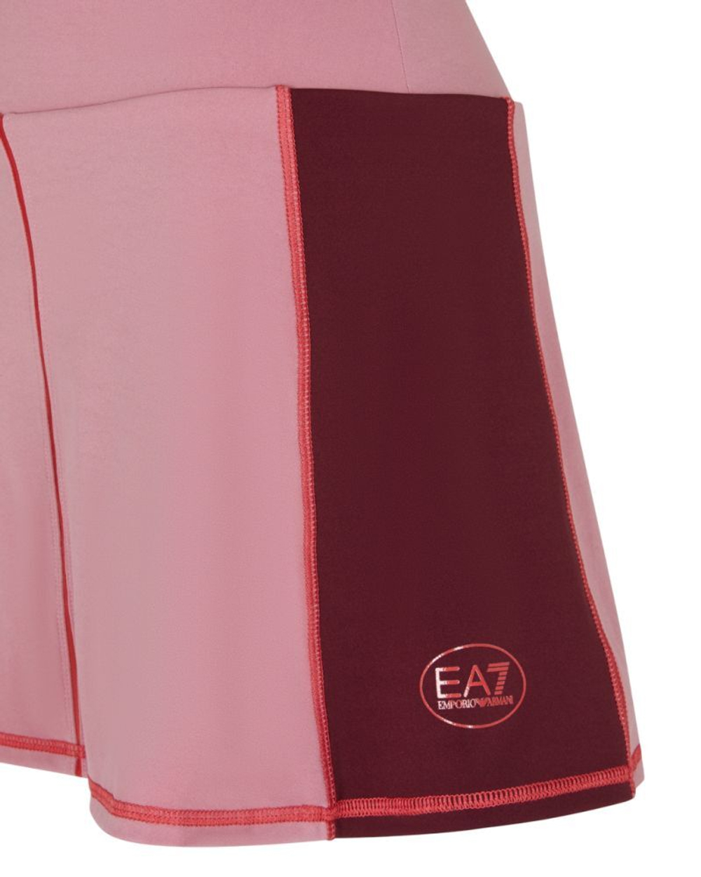 Теннисная юбка EA7 Tennis Pro Freestyle - dusky orchid/bordeau