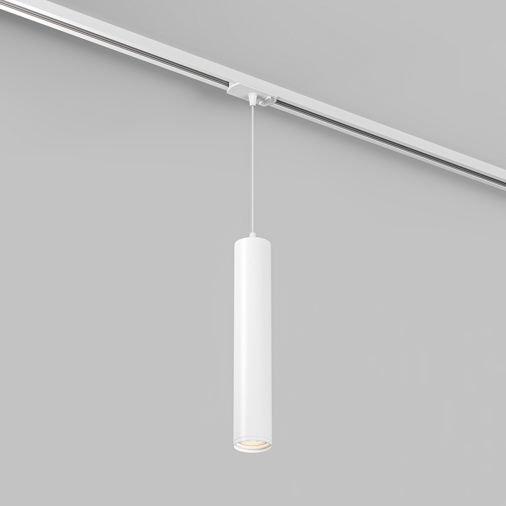 DK6210-WH Трековый светильник IP 20, 15 Вт, GU10, белый, алюминий