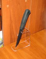 Подставка под ножи одинарная 50х123х125 мм