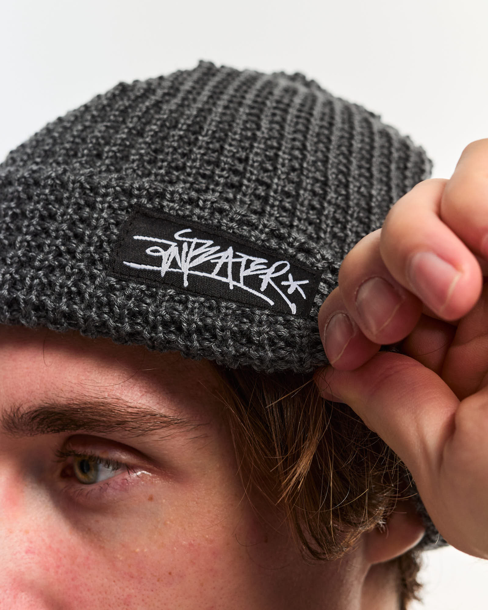 Шапка Anteater Hat2-Waffle-Grey