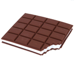 Блок для записей 10*8,5см. 80л. "Шоколадка" (Darvish)