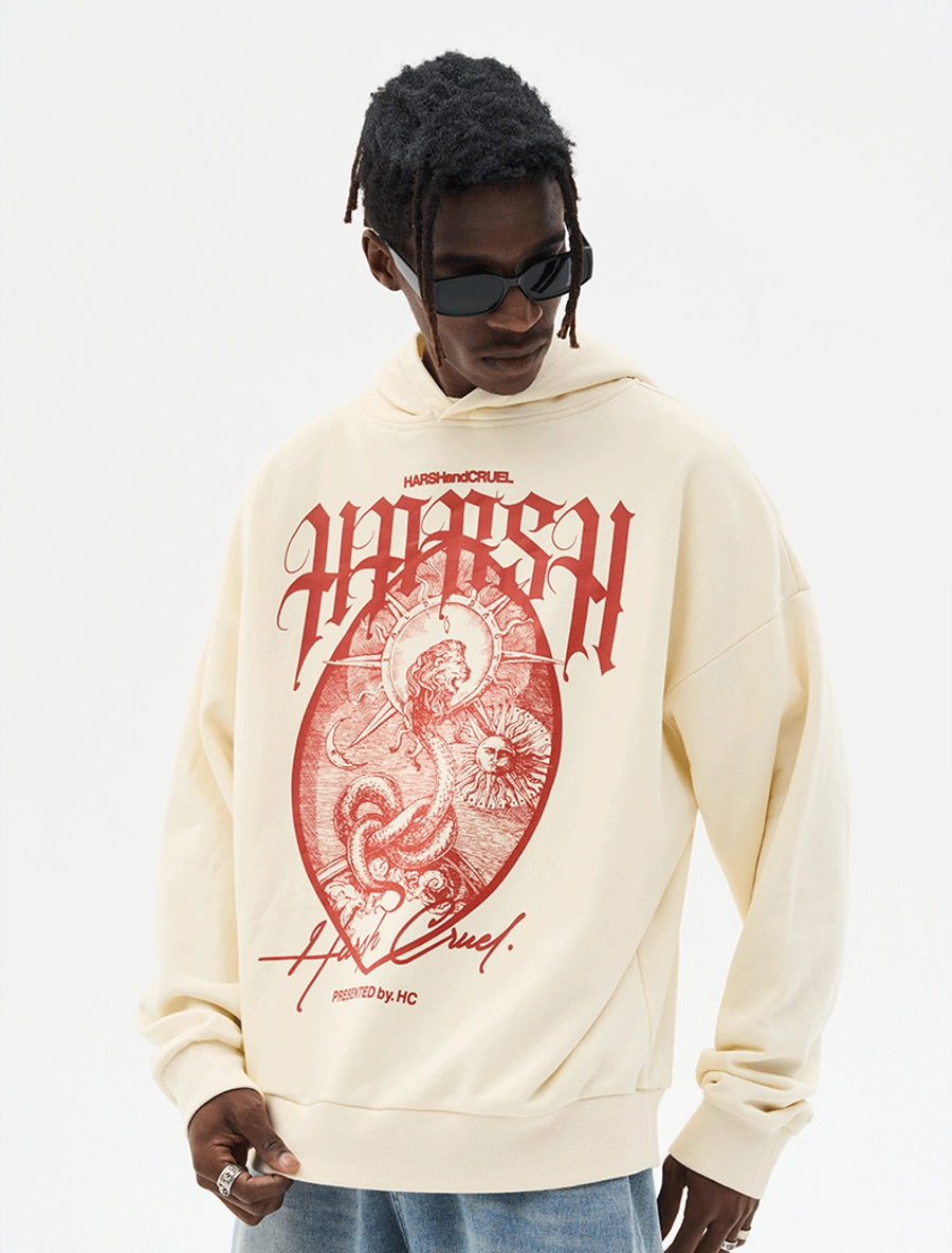 Худи HARSHandCRUEL "Myth" Oversized Hoodie