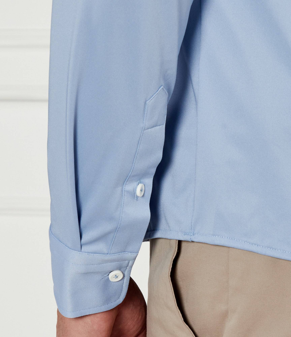 Рубашка P-ROAN-kent-C1-233 BOSS BLACK - голубой(50533434)