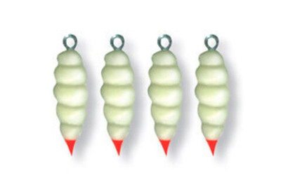 Мормышки фосфорные №37-LB "Витая", 100 шт