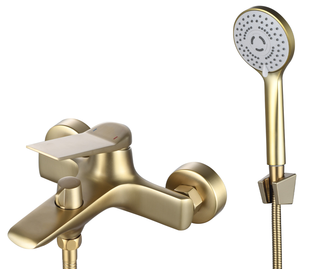 Смеситель ESKO "Changhai Gold" для ванны, короткий излив, арт. CHA54Gold