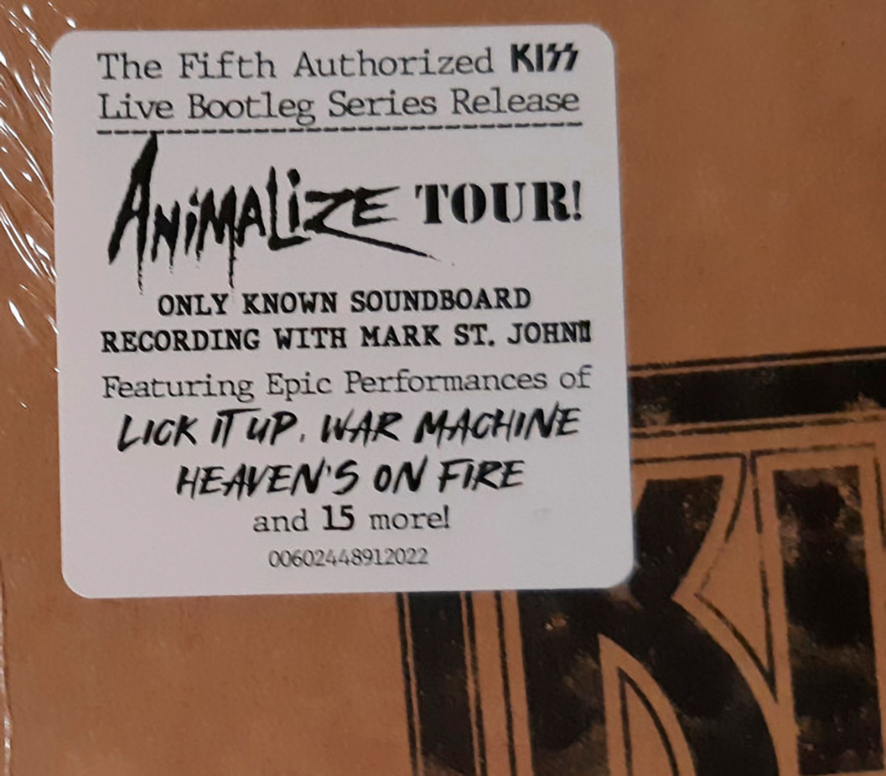 Kiss / Off The Soundboard (Poughkeepsie NY Mid-Hudson Arena November 28 1984)(CD)