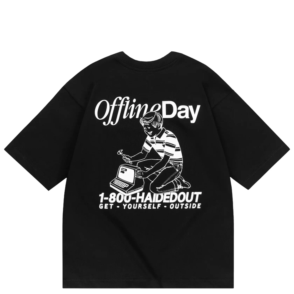 Футболка Haided Offline Day RLXD HW TEE, Черный