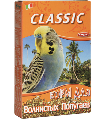 Фиори Classic Волнистые попугаи 400гр.