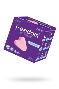 Тампоны женские гигиенические FREEDOM 3 шт. Normal