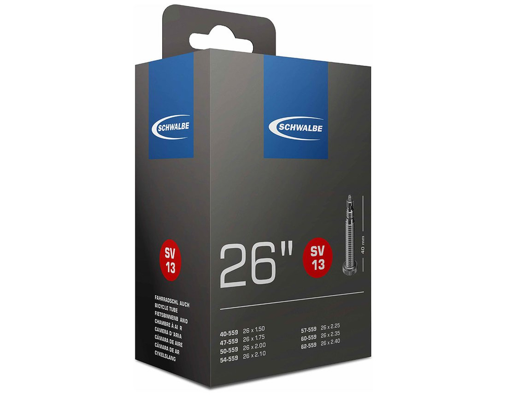 Камера 26" спорт 05-10425343 SV13 26х1.50-2.40 (40/62-559) IB 40mm SCHWALBE