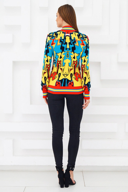 LIGVIANNI Бомбер Bomber Jacket Aurora