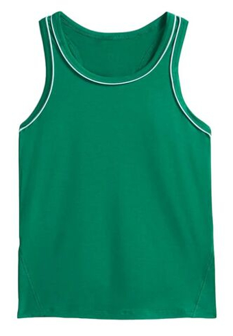 Женский топ теннисный Wilson Team Tank Top - зеленый