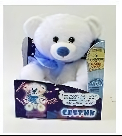 Мишка-светик 30см (Fansy)