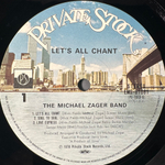 The Michael Zager Band ‎– Let's All Chant (Япония 1978г.)
