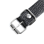 Черный кляп-шарик на регулируемых ремнях (Цвет: черный)