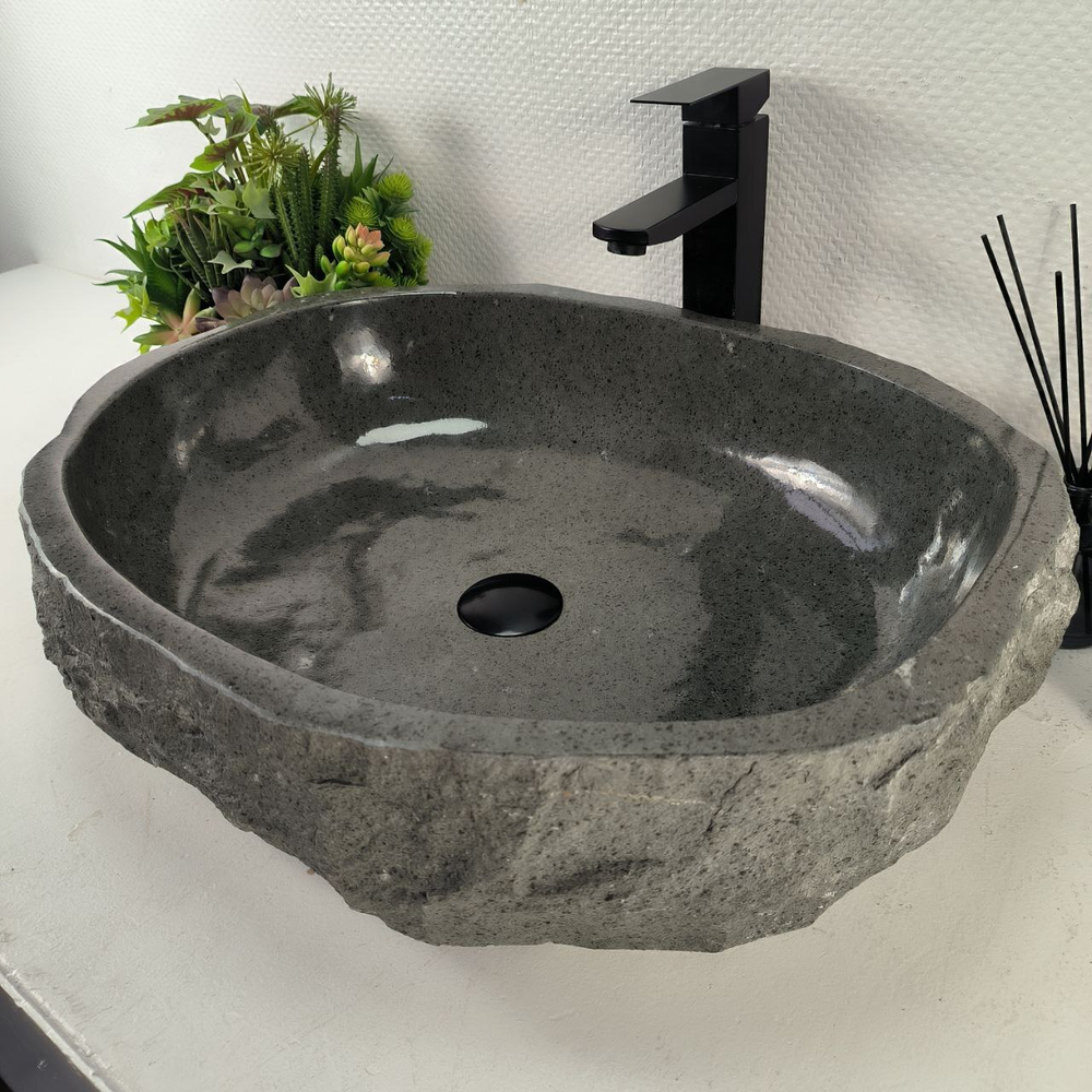 Раковина из андезита Erozy Grey EA-65010 56*46*15 0040
