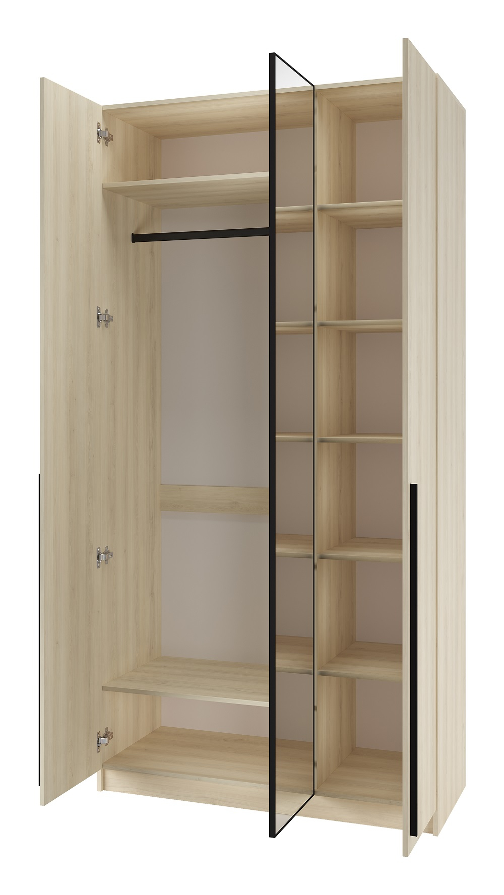 Шкаф 3С/2400 Зеркало ЭЛЬТОН