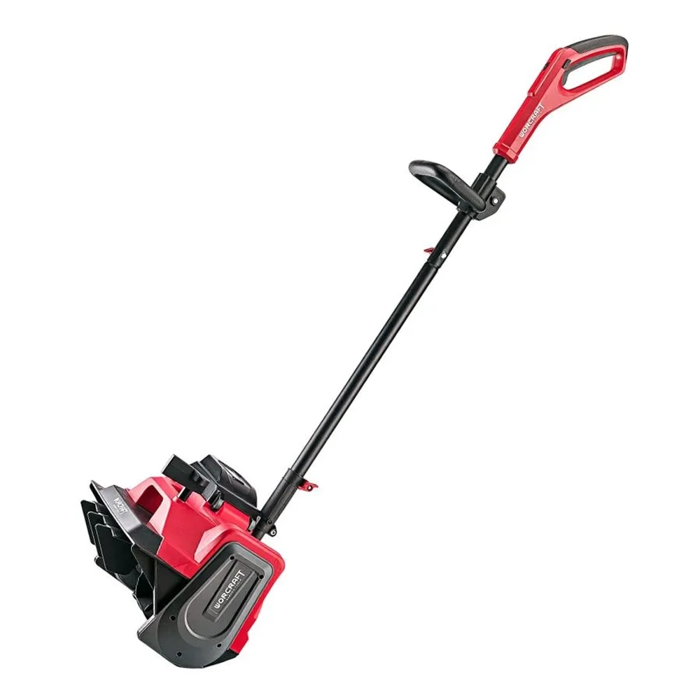 Снегоуборочная машина WORCRAFT CST-S40LiB аккумуляторная, 40 В, бесщ. двиг, захват 40 см,выброс 6 м, 2 АКБ и ЗУ в комплекте.