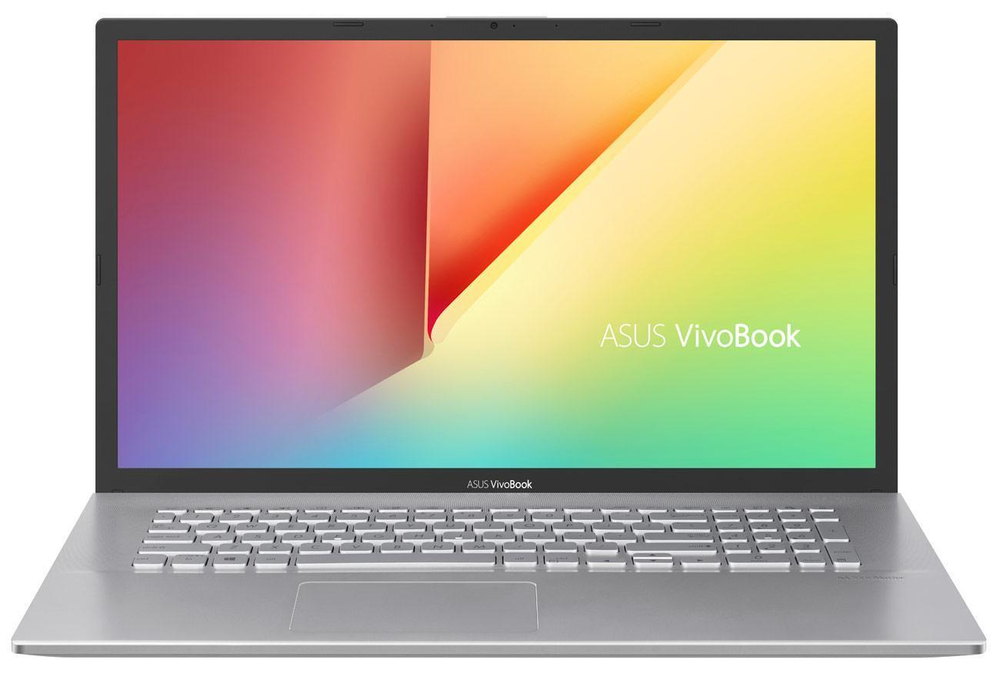 Ноутбук ASUS VivoBook 17 X712EA BX098T Intel Core i3-1115G4/8Gb/256Gb SSD/17.3; HD+ (1600 x 900)/Intel UHD Graphics/WiFi/BT/Windows 10 Home/Silver 90NB0TW1-M01040