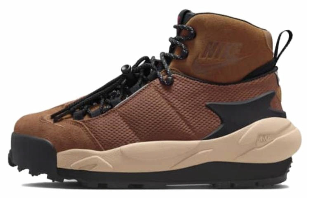 Кроссовки Sacai X Nike Air Magmascape "Pecan"