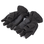 Перчатки Extreal "Валдай" с отворотом флис, Черный