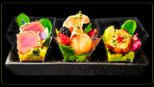 Сет № 4 Закуски с Тунцом, Пармой и Семгой