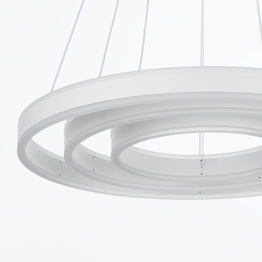 Citilux Дуэт CL719650 LED Люстра подвесная с пультом Белая