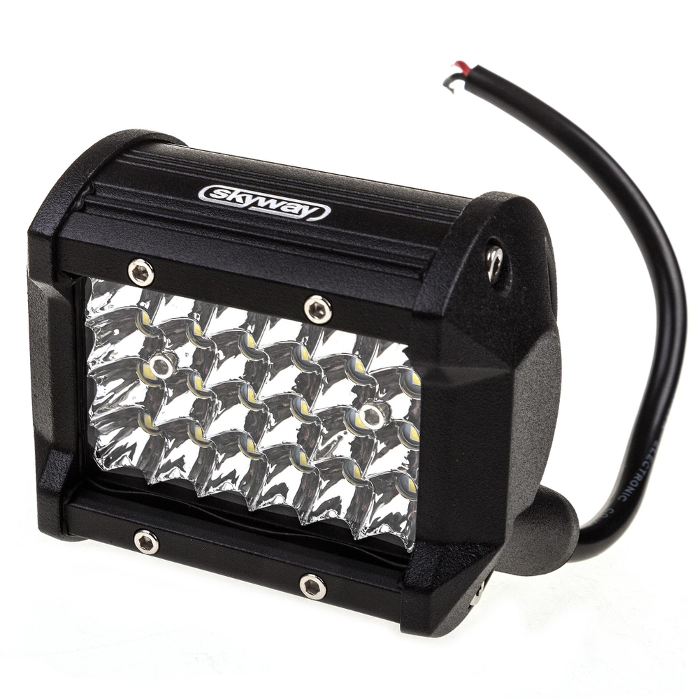 Фара дневного света 12/24 В Off-Road 72 Вт 24 LED 6000K ближний свет 95 х 75 мм Skyway