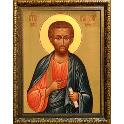 Симеон Нигер, Апостол от 70-ти. Икона на холсте.